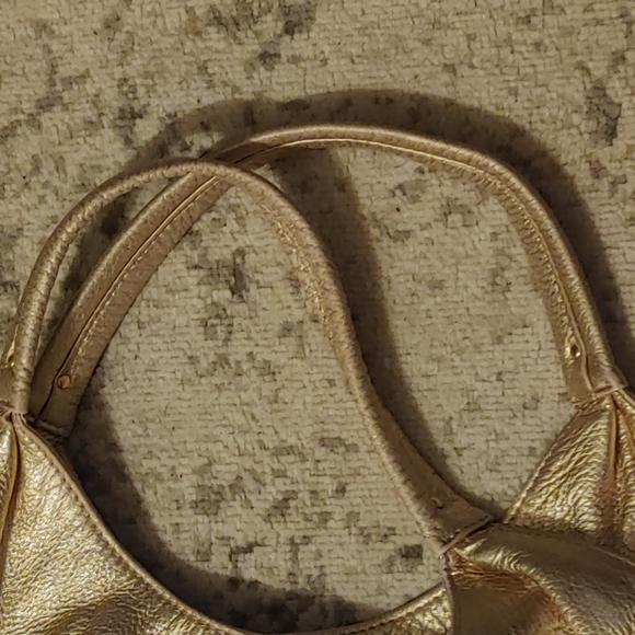 Michael Kors Fulton Gold Large Hobo Shoulder Bag - Picture 8 of 10